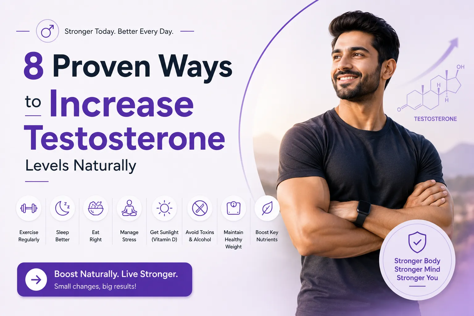 8 Proven Ways to Increase Testosterone Levels Naturally