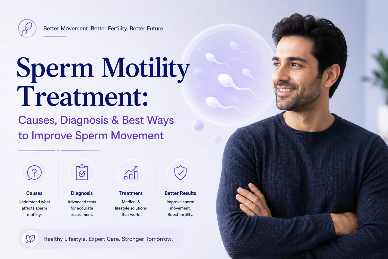 Sperm Motility Treatment: Causes, Diagnosis & Best Ways to Improve Sperm Movement