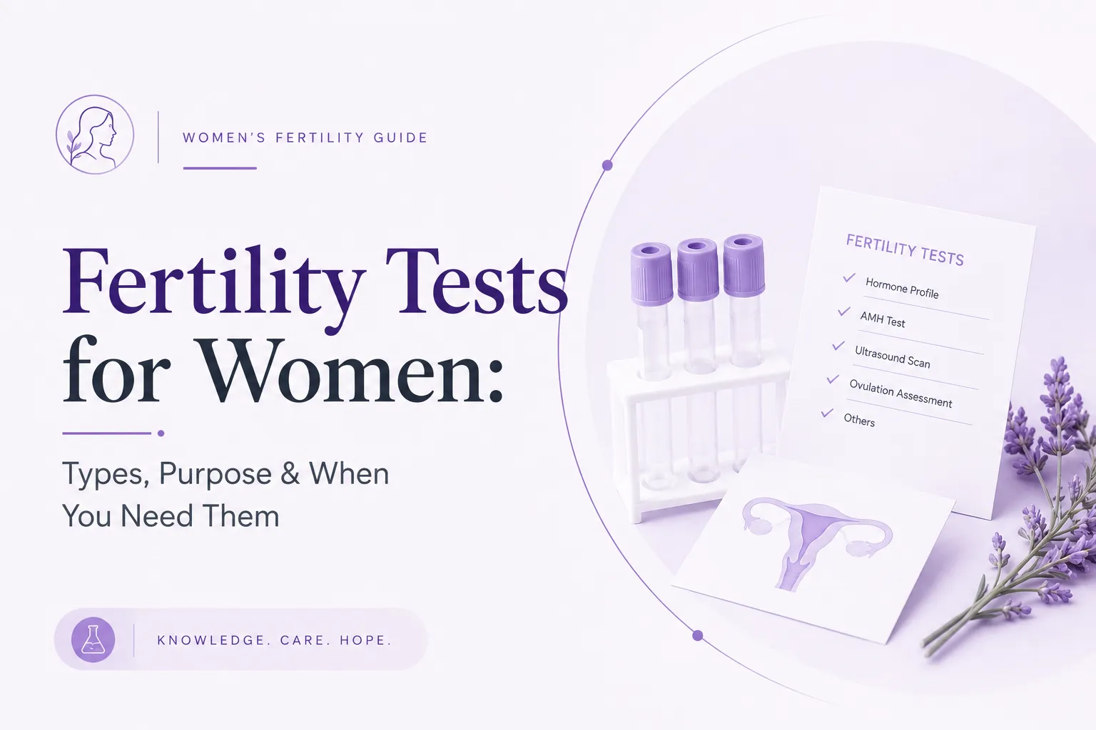 Fertility Tests for Women: Types, Purpose & When You Need Them