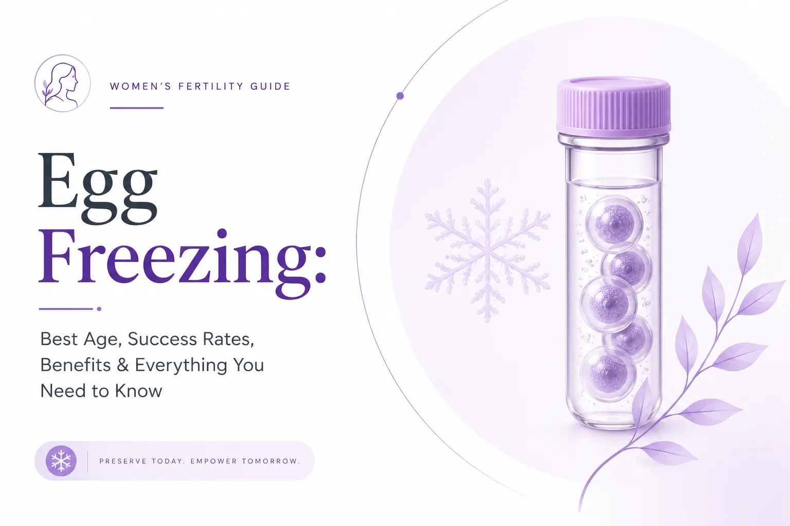 Egg Freezing: Best Age, Success Rates, Benefits & Everything You Need to Know